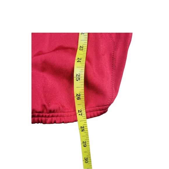 New Adidas Man Press Coverage Football Pants Size XL Red - Picture 3 of 12